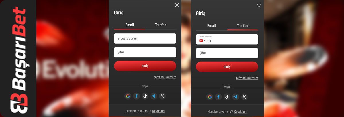 Basaribet online casinoya nasıl giriş yapılır? 